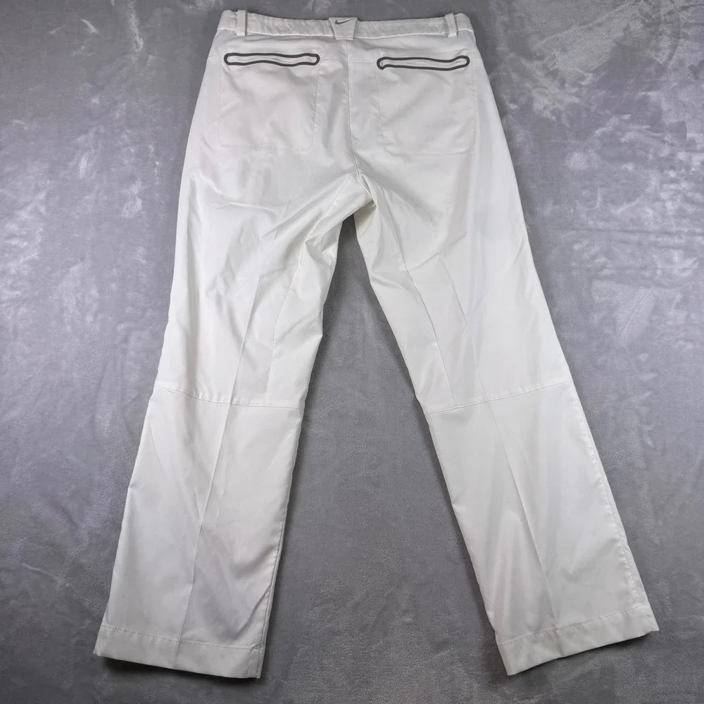 Nike Golf Tour Performance Dri-FIT Pants Mens 32x32 Off White Cream Straight Leg